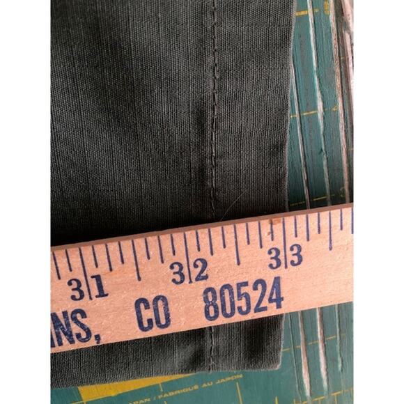 Tru Spec Men Green Tactical Pant Cargo Pocket Ripstop Adjust Waist Size 34/34 - Picture 8 of 8